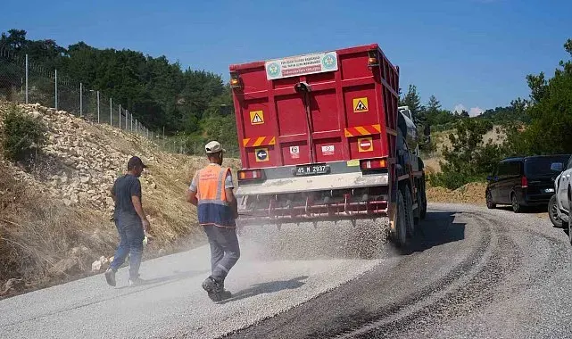 Turgutlu'da yol seferberliği