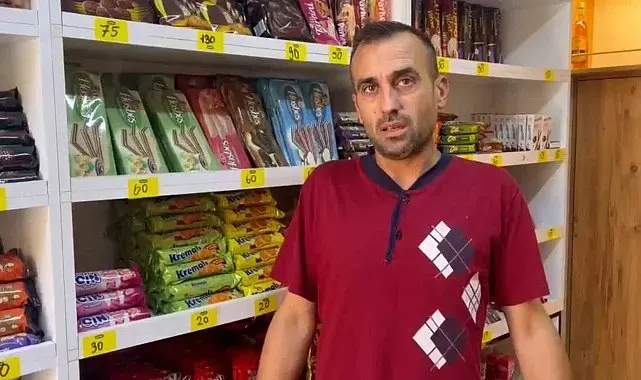 Olayın yaşandığı büfe çalışanı; "6 yıllık esnafım, ilk defa başımıza böyle bir olay geliyor"