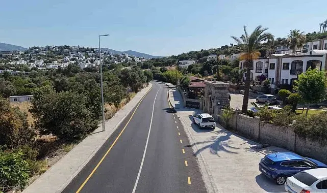 Bergamut Caddesi ile Derviş Görgün Caddesi'nde çalışmalar tamamlandı