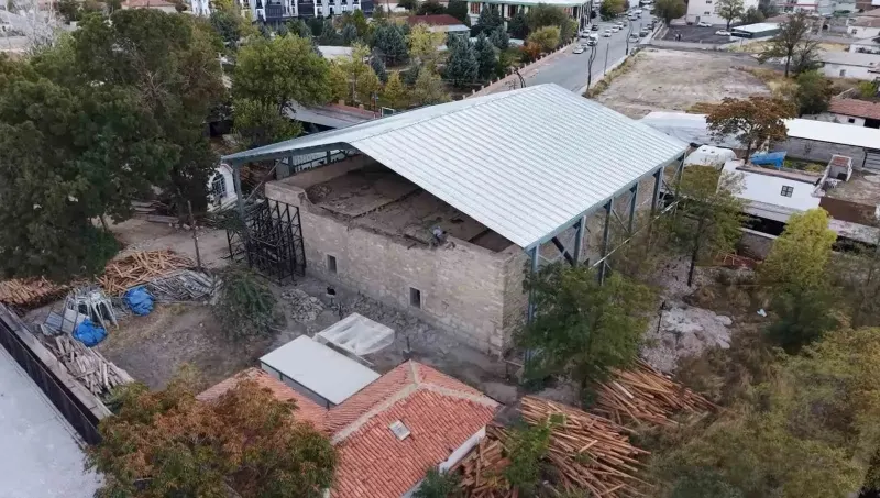 Aksaray Eskil Ulu Camii Restorasyonun Bitmesini Bekliyor