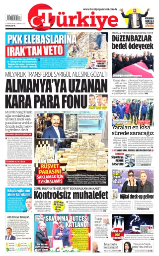 Türkiye manşeti