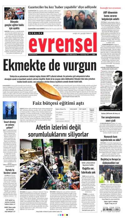Evrensel manşeti