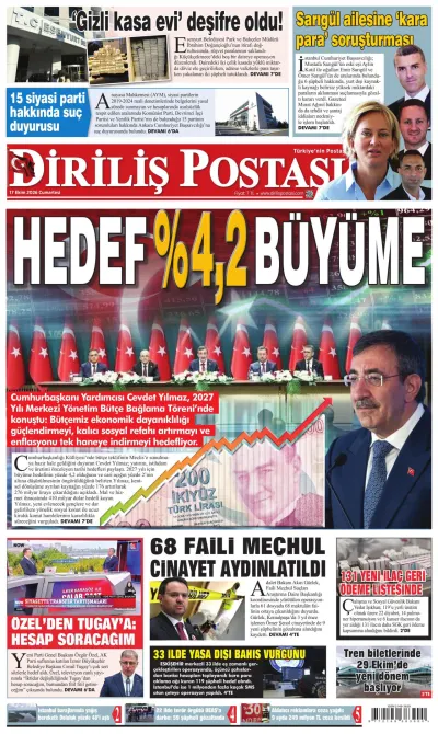 Diriliş Postası manşeti