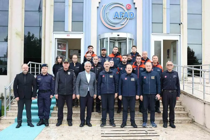 Düzce'de Yoğun Yağış Koordinasyon Toplantısı Gerçekleştirildi