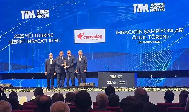 Corendon Airlines, ihracat şampiyonları arasındaki yerini güçlendirdi