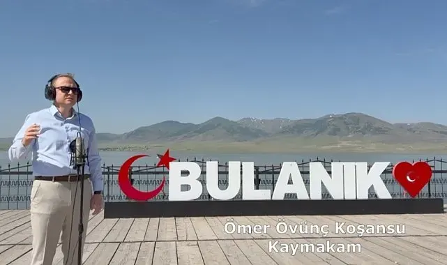 Bulanık'ı tanıtmak için döylediler: Özel klipte Kaymakam Koşansu sürprizi