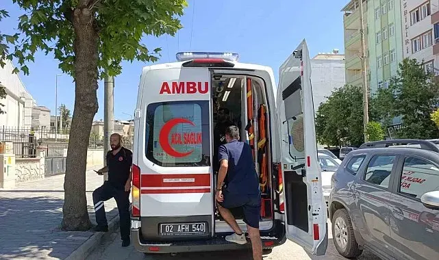 Motosikletin devrildiği kazada sürücü yaralandı