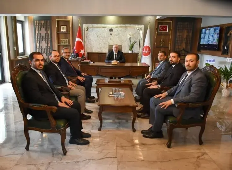 Bilecik İlçe Müftülerinden Yeni Müftü Dikmen'e Makam Ziyareti
