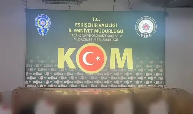 Eskişehir'de kaçak alkol operasyonu