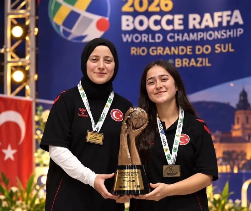 Samsunsporlu Bocce Sporcularından Brezilya'da Dünya Üçüncülüğü