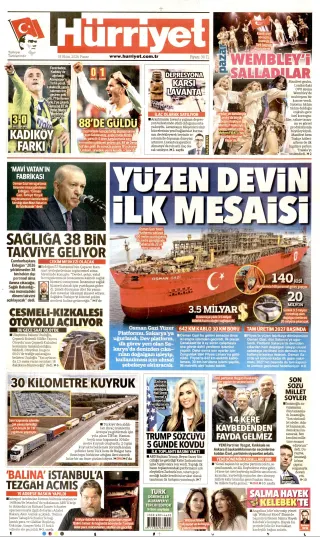 Hürriyet manşeti