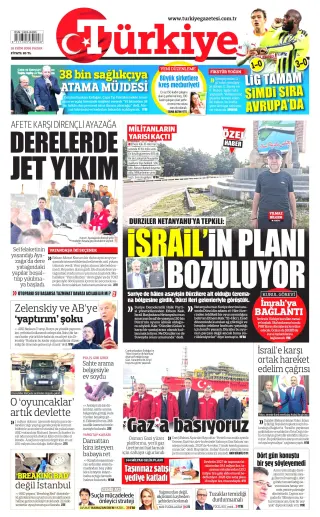 Türkiye manşeti
