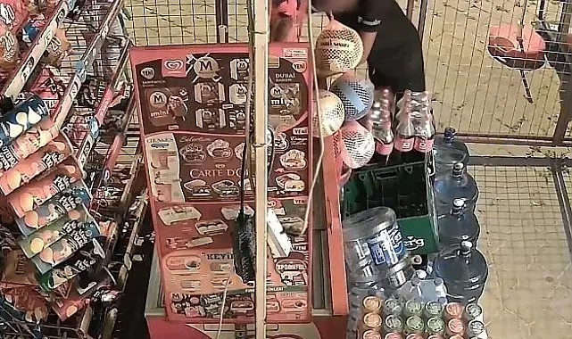 Marketi talan eden çocuklar suç makinesi çıktı