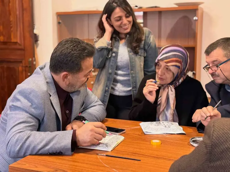 Bilecik'te Şehit Yakınları Ve Gaziler Çini Sanatıyla Buluştu