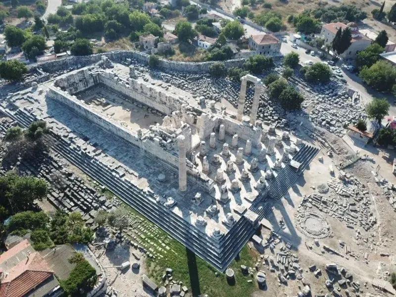 Aydin Didyma Apollon Tapinagi Gece Ziyaretlerinde Rekor Kirdi