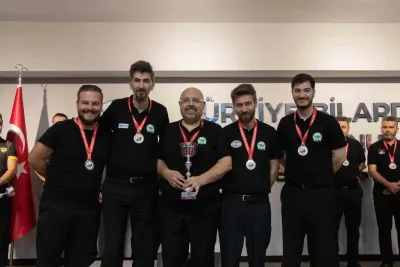 1864 Düzce Spor Kulübü Bilardo Şampiyonu Olarak 1. Lig'e Yükseldi