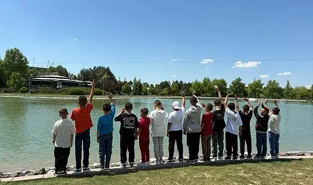 Çocuklar doğa ve bilimle buluştu
