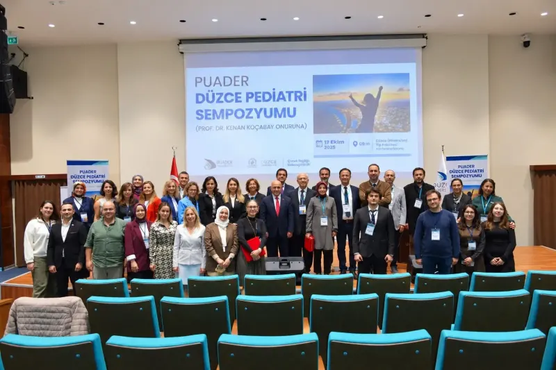 Düzce Üniversitesi'nde Çocuk Sağlığı ve Hastalıkları Üzerine Kapsamlı Sempozyum Düzenlendi