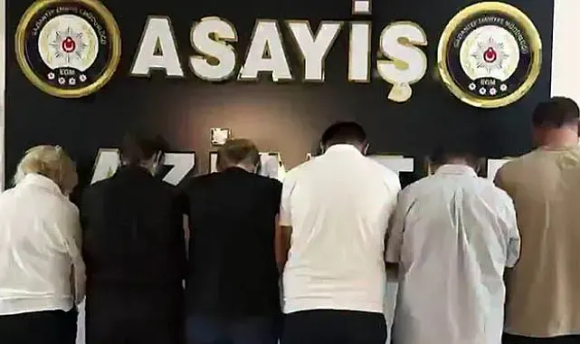 Gaziantep'te fuhuş operasyonu: 7 gözaltı