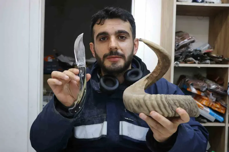 Sivas Bıçakçılığında Otuz Yıllık Boynuzlar Koleksiyonluk Eser Oldu