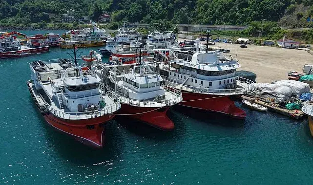 50 tonluk orkinos avı kotasını 42 günde doldurup Yoroz Limanı'na demirlediler