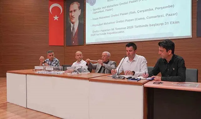 Melikgazi'de Üretici Pazar Yeri için kura çekimi yapıldı