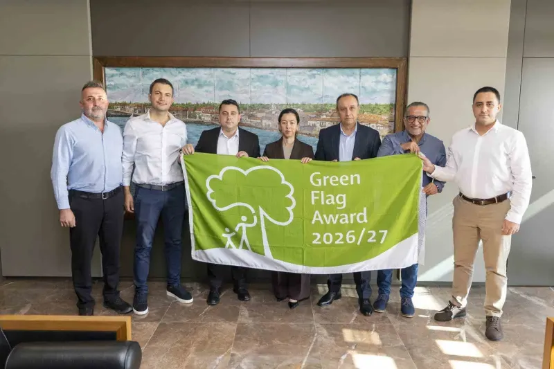 Mersin Kültür Park Uluslararası Yeşil Bayrak Ödülünün Sahibi Oldu