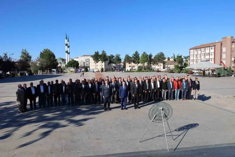 Bafra İlçesinde 19 Ekim Muhtarlar Günü Törenlerle Kutlandı