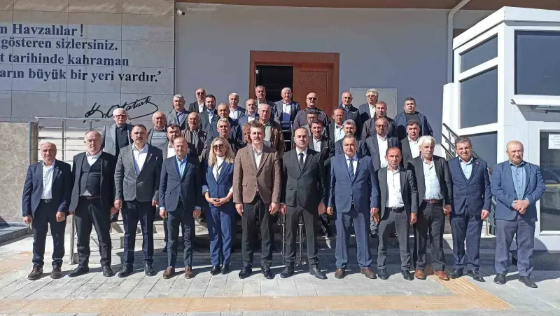 Samsun Havza İlçesinde 19 Ekim Muhtarlar Günü Törenle Kutlandı