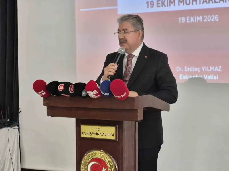 Eskişehir Valisi Yılmaz'dan Muhtarlara Çağrı: Hiçbir Vatandaşımız Sahipsiz Kalmasın