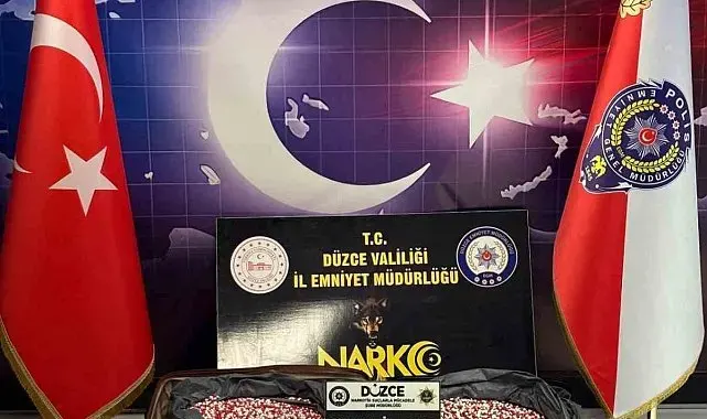 İstanbul'dan Samsun'a uyuşturucu sevkiyatına Düzce polisi 'Dur' dedi