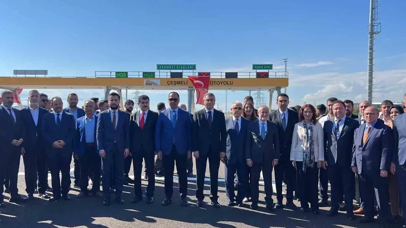 Çeşmeli-Kızkalesi Otoyolu'nun 52 Kilometrelik Kısmı Trafiğe Açıldı