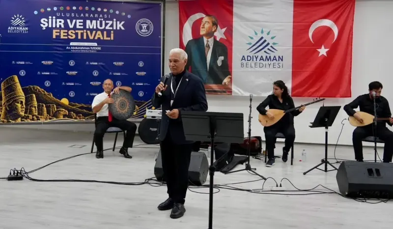 Adıyaman’da Uluslararası Türk Dünyası Şiir Ve Müzik Festivali Gerçekleştirildi