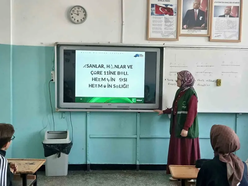 Kars'ta Öğrencilere Yönelik Sağlıklı Yaşam Bilinci Eğitimi Düzenlendi