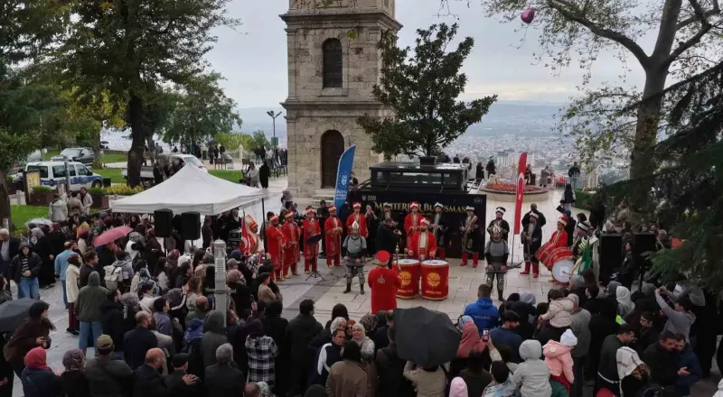 Bursa Fethinin Yıl Dönümünde Mehter Sesleri İle Coştu