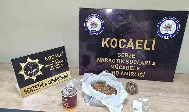 Kocaeli'de uyuşturucu operasyonunda 2 tutuklama