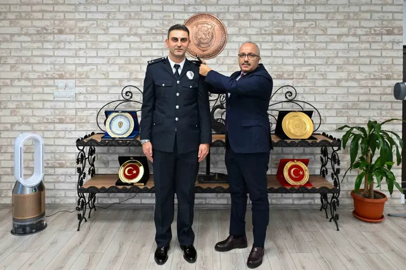Bolu Emniyetinde Terfi Sevinci Yaşandı