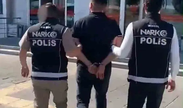 Bingöl'de uyuşturucu taciri tutuklandı