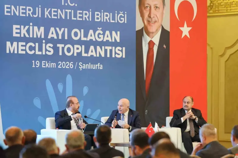 Şanlıurfa’da Düzenlenen Enerji Kentleri Birliği Toplantısında Yenilenebilir Enerji Yatırımları Ele Alındı