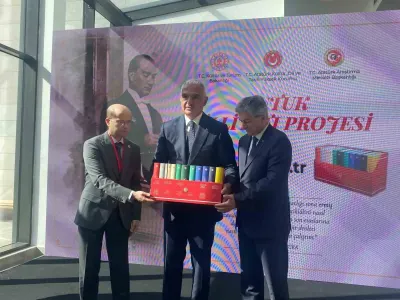 Kültür Ve Turizm Bakanı Ersoy Nutuk Külliyatı Projesi’ni Tanıttı