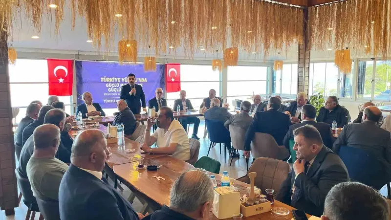 Sinop Türkeli'de 19 Ekim Muhtarlar Günü Yemek Programıyla Kutlandı