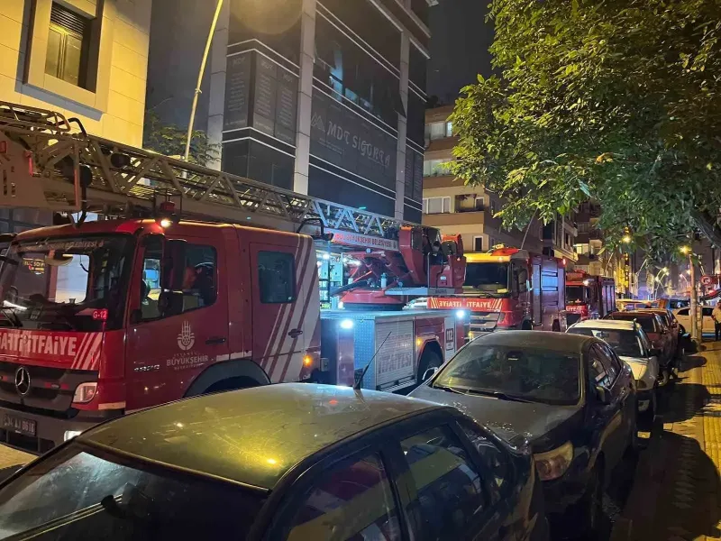 Bahçelievler'deki Apart Otelde Çıkan Yangın Korkuttu