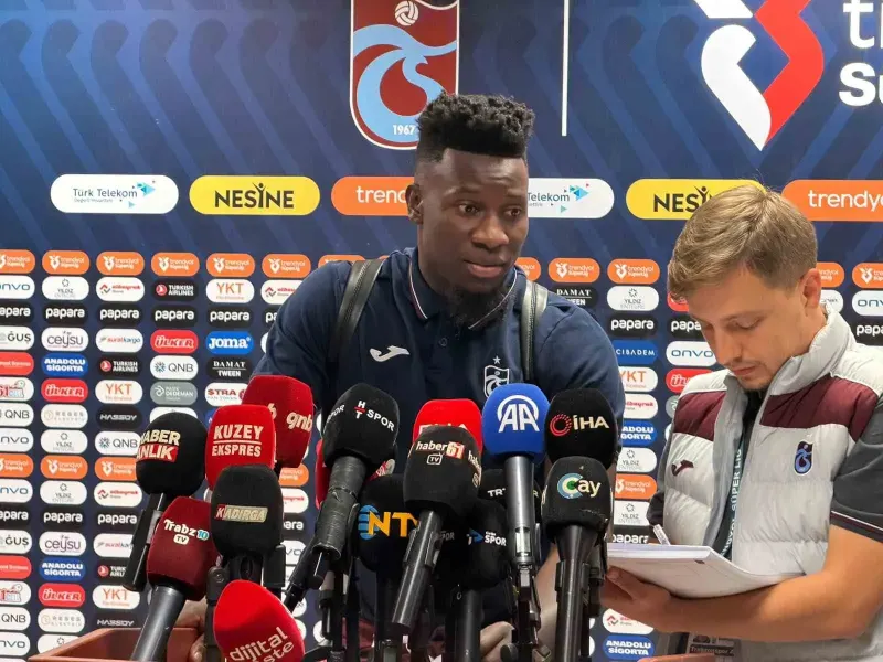 Trabzonspor Kalecisi Andre Onana Beşiktaş Maçı Sonrası İddialı Konuştu