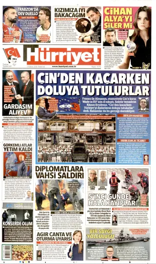 Hürriyet manşeti