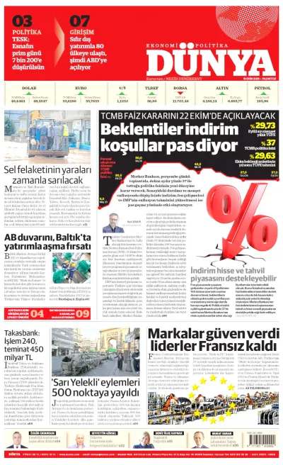 Dünya manşeti