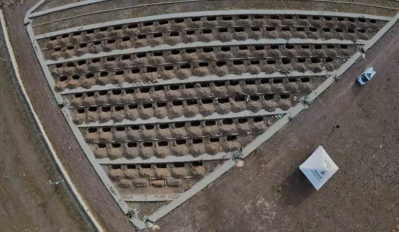 Erzurumda Donan Toprak Nedeniyle Kışlık Mezarlar Şimdiden Kazılıyor
