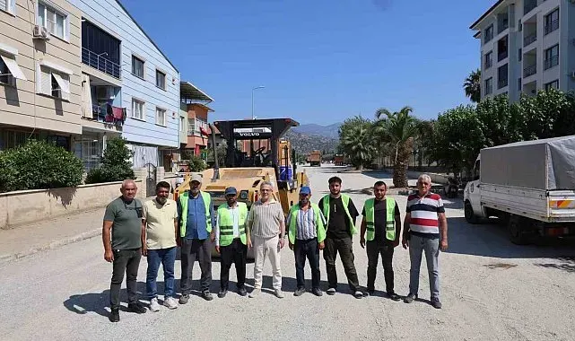 Başkan Tetik 41 noktadaki yol çalışmalarını yerinde inceledi