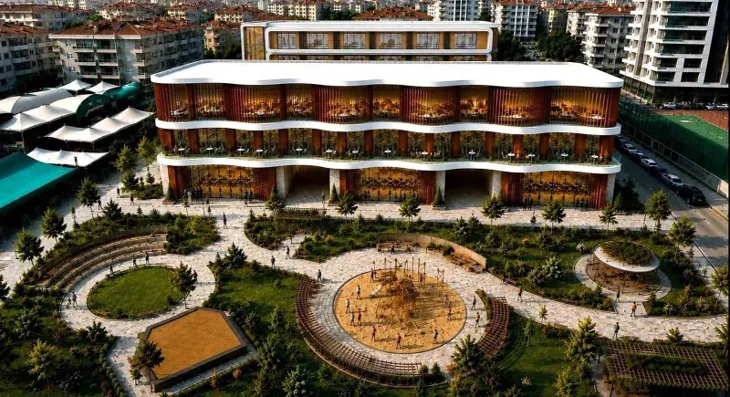 Nazilli'de Tarihi Kültür Merkezinin Yıkım Çalışmaları Sürüyor