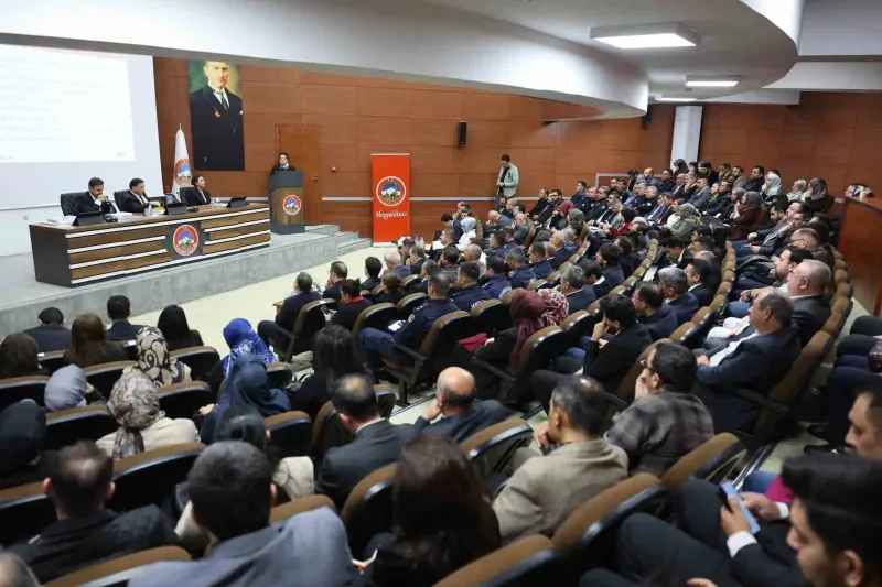 Kayseri’de Sensiz Olmaz Projesi İçin Kapsamlı Değerlendirme Toplantısı