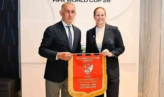 Türkiye ve ABD Futbol Federasyonu başkanları bir araya geldi